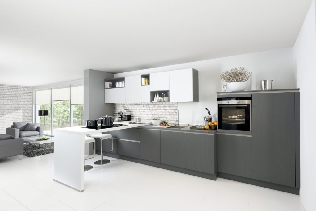 Glas Tec Satin 17Q - Quarzgrau / Glas Tec Satin 17W - Weiß